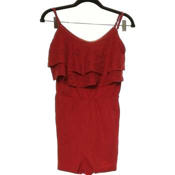 Vêtements Femme La garantie du prix le plus bas Bershka combi-short  36 - T1 - S Rouge Rouge