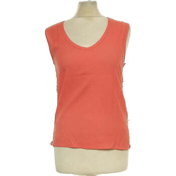 Vêtements Femme Newlife - Seconde Main Zara débardeur  36 - T1 - S Orange Orange