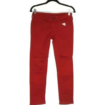 Vêtements Femme Jeans Long Mango jean slim femme  34 - T0 - XS Rouge Rouge