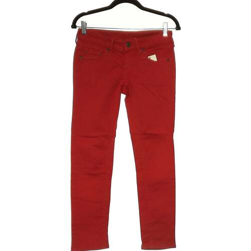 Vêtements Femme Jeans Mango jean slim femme  34 - T0 - XS Rouge Rouge