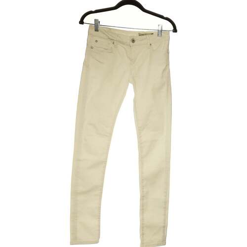 Vêtements Femme Jeans fringed Kaporal jean slim femme  36 - T1 - S Blanc Blanc