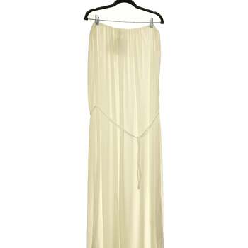 Vêtements Femme Robes longues H&M robe longue  38 - T2 - M Blanc Blanc