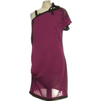 robe courte lmv  robe courte  36 - t1 - s violet 