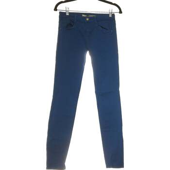 Vêtements Femme Pantalons Zara pantalon droit femme  36 - T1 - S Bleu Bleu