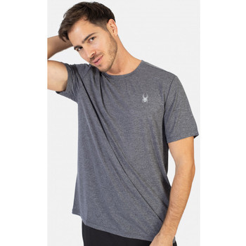 Vêtements Homme T-shirts manches courtes Spyder T-shirt manches courtes Quick-Drying UV Protection Gris