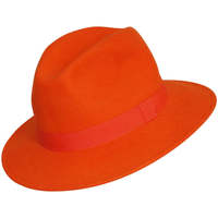 Accessoires textile Femme Chapeaux Chapeau-Tendance Chapeau borsalino laine BOGART T57 Orange