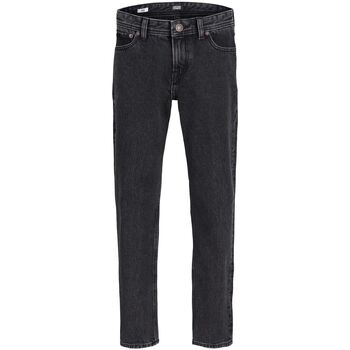 Vêtements Garçon Jeans Endless Jack & Jones 12217782 JJICHRIS-BLACK Noir