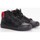 Chaussures Homme Baskets montantes Guess Sneaker red classic Noir