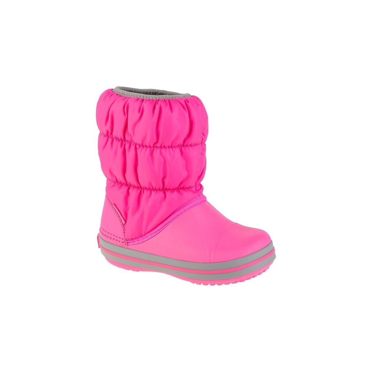 Chaussures Enfant Bottes de neige Crocs Winter Puff Boot JR Rose