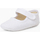 Chaussures Fille Ballerines / babies Pisamonas Chaussures Babies en Plumetis pour Bébés Blanc