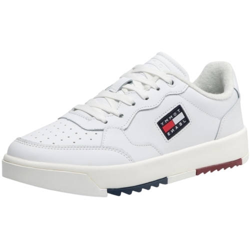Chaussures Homme Baskets basses Tommy Jeans Baskets homme  Ref 58810 YBR Blanc Blanc