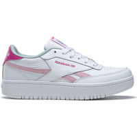 Chaussures Fille Baskets mode Reebok Sport Club c double Blanc