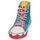 Chaussures Femme Baskets montantes Irregular Choice PRIDE OF THEYMISCARA Rouge / Bleu / Jaune