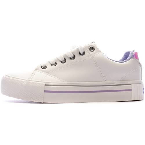 Chaussures Fille Baskets basses Kappa 38156CW Blanc