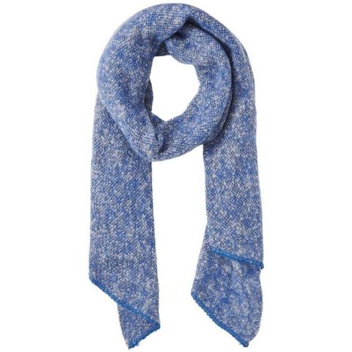 Accessoires textile Femme Echarpes / Etoles / Foulards Pieces 17076047 PYRON LONG SCARF-MAZARINE BLUE Bleu