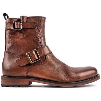 Chaussures Homme Boots Sole Crafted Oiler Biker Bottines Marron