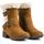 Chaussures Femme Boots Hush puppies Tracie Bottes Mi-Molles Marron