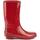 Chaussures Enfant Bottes de pluie Barbour Shield Bottes Rouge