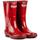 Chaussures Enfant Bottes de pluie Barbour Shield Bottes Rouge