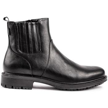 Chaussures Homme Boots V.gan Vegan Frisee Inside Zip Végétalien Noir
