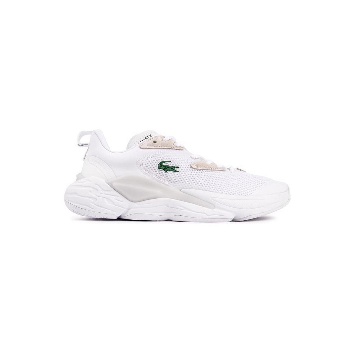 Chaussures Homme Baskets mode Lacoste Aceshot Baskets Style Course Blanc