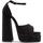 Chaussures Femme Escarpins Truffle Collection Rumba Platform Plateformes Noir
