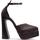 Chaussures Femme Escarpins Truffle Collection Salsa Platform Plateformes Noir
