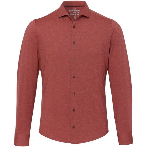Vêtements Homme Chemises manches longues Pure Chemise The Functional Terra Rouge Rouge