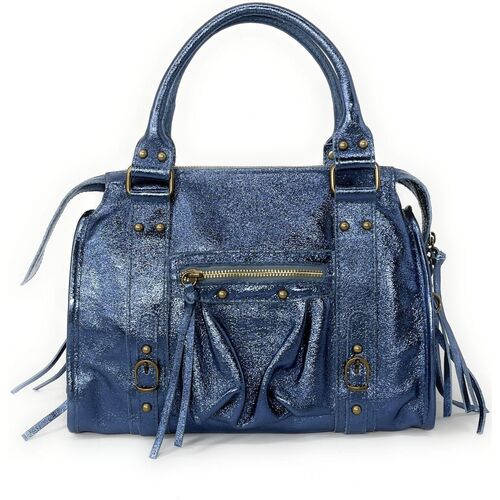Sacs Femme Have your satchel bag-carrying habits changed since Covid Oh My satchel Bag SANDSTORM (petit modèle) Bleu
