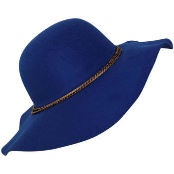 Accessoires textile Femme Chapeaux Chapeau-Tendance Chapeau capeline ADDYN Bleu roi