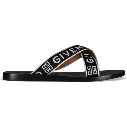Chaussures Femme Givenchy Kids logo stripe polo shirt Givenchy Sandales Noir