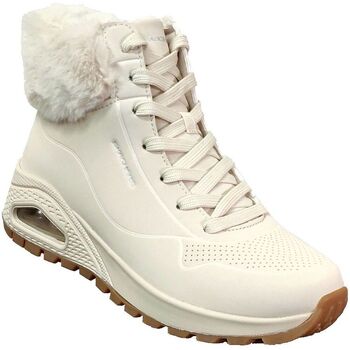 Chaussures Femme Bottines Skechers Uno rugged fall air Beige