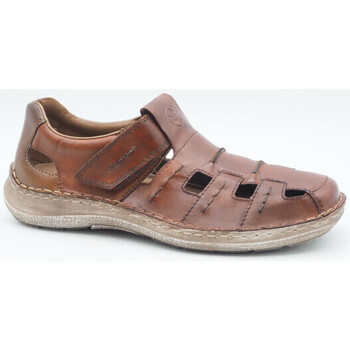 sandales rieker  03068-24 sandale velcro homme 