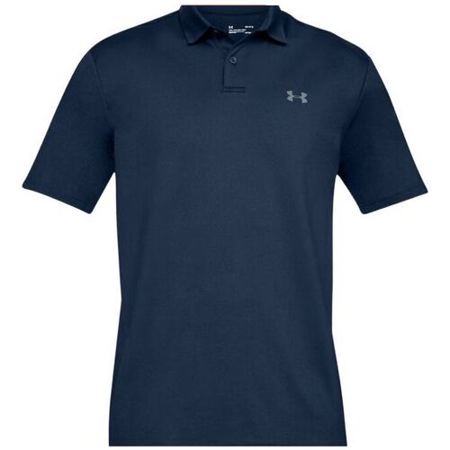 Vêtements Homme Polos manches courtes Under Armour Baby Polo Performance Textured Homme Steel/Black Gris