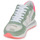 Chaussures Femme Baskets basses Philippe Model TRPX LOW WOMAN Vert / Rose fluo