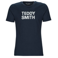 Vêtements Homme T-shirts manches courtes Teddy Smith TICLASS BASIC MC Marine