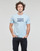Vêtements Homme T-shirts manches courtes Teddy Smith TICLASS BASIC MC Bleu clair