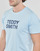Vêtements Homme T-shirts manches courtes Teddy Smith TICLASS BASIC MC Bleu clair