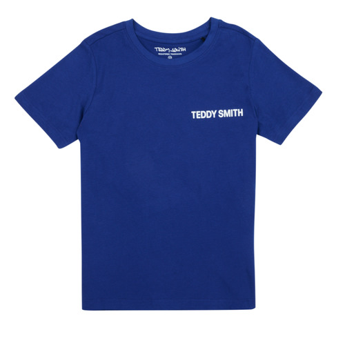 Vêtements Garçon T-shirts & Polos Teddy Smith T-REQUIRED MC JR Bleu