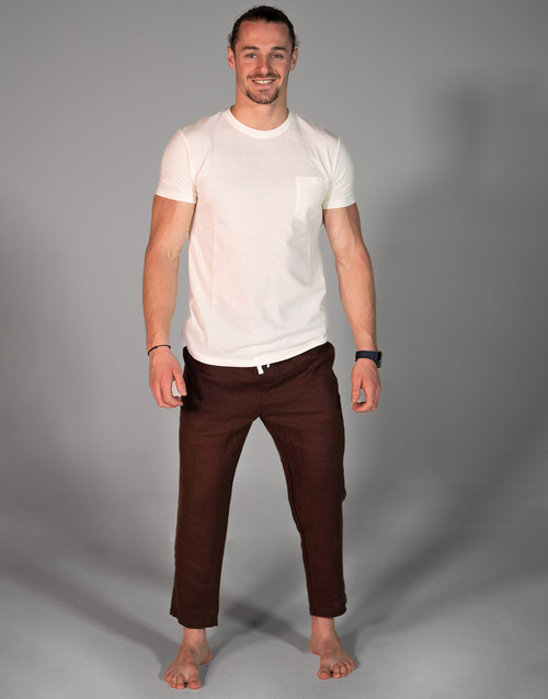 Vêtements Homme T-shirts manches courtes THEAD. HARBEY TEE Blanc