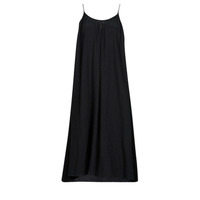 Vêtements Femme Robes longues Vero Moda VMNATALI NIA SINGLET 7/8 DRESS WVN Noir