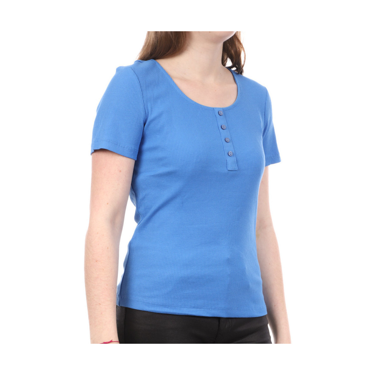 Vêtements Femme T-shirts & Polos Only 15263806 Bleu