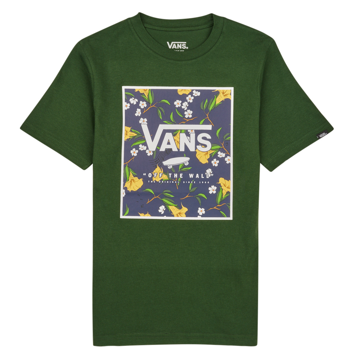 Vêtements Enfant T-shirts manches courtes Vans kolorze BY PRINT BOX BOYS Vert