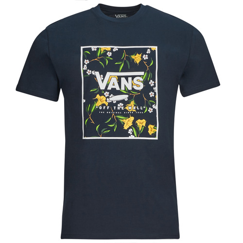 Vêtements Homme T-shirts manches courtes Vans vn0a4vhv-7wt MN CLASSIC PRINT BOX Marine