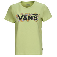 Vêtements gyqbka T-shirts manches courtes Vans TRIPPY PAISLEY CREW Vert