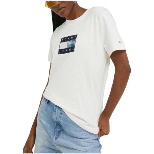 Vêtements Femme T-shirts manches courtes Tommy Hilfiger  Blanc