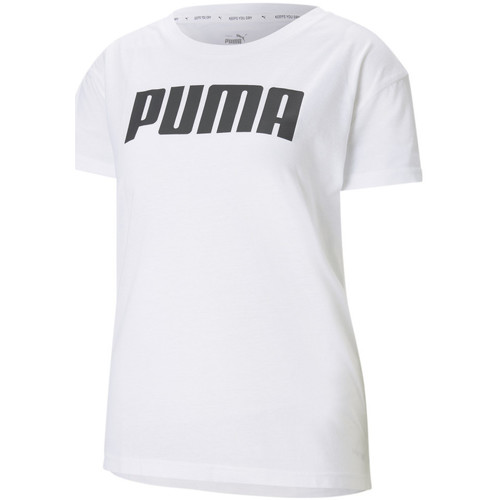 Vêtements Femme T-shirts manches courtes Puma 586454-02 Blanc