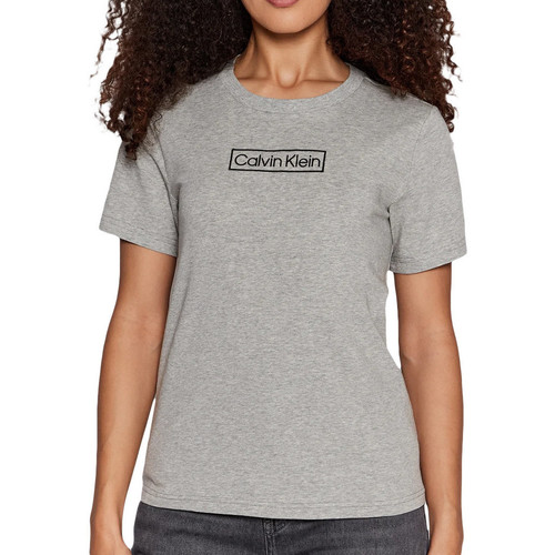 Vêtements Femme T-shirts manches courtes Calvin Klein Jeans 000QS6798E Gris