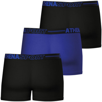 Athena Lot de 3 boxers homme Ecopack Bleu