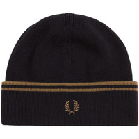 Accessoires textile Bonnets Fred Perry Twin Tipped Merino Wool Beanie noir